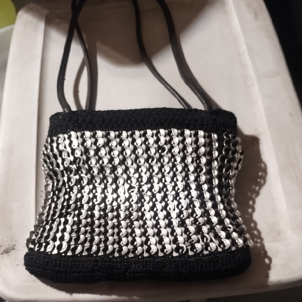 Black and Silver Women's Bag